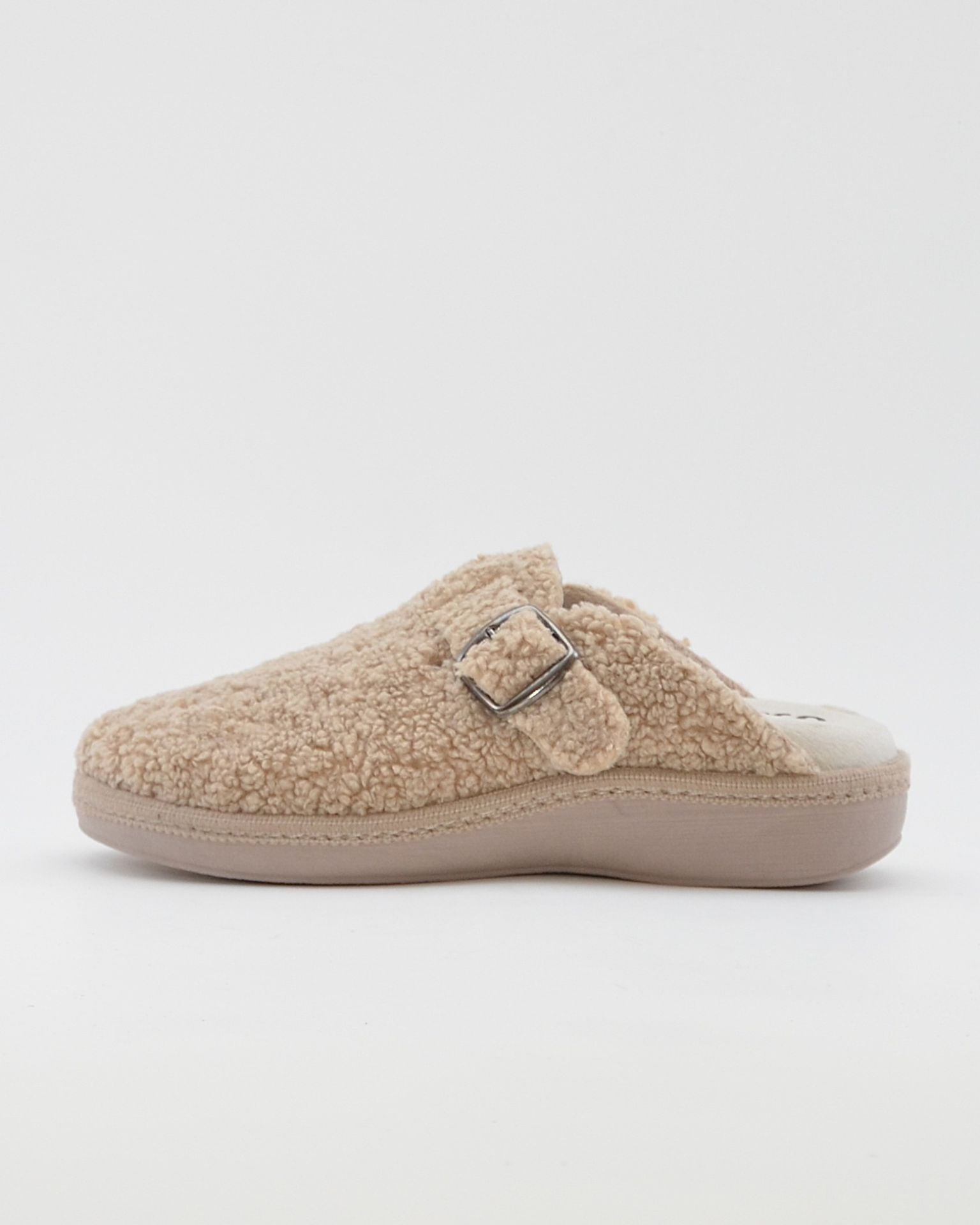 ZAPATILLAS DE CASA MUJER CON HEBILLA SALVI 29L-000 TEDDY ARENA