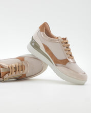 DEPORTIVO MUJER CON CORDONES Y CREMALLERA PLANTILLA EXTRAHIBLE STONEFLY 220740 9YO CREAM