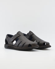 SANDALIA HOMBRE VELCRO COLOR MARRON SUELA EXTRALIGHT CALLAGHAN 92311