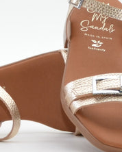 SANDALIA MUJER CHAMPAN TACON BAJO PLANTA DE GEL OH MY SANDALS 5993