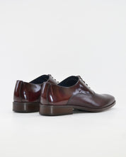 ZAPATO HOMBRE OXFORD FLORENTIC BURDEOS MICROPERFORADO