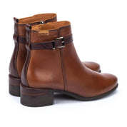 BOTIN MUJER COLOR CUERO CON CREMALLERA MALAGA W6W-8622