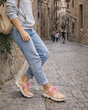 ZAPATO MUJER CORDON PIEL MULTICOLOR LACOMBA PRIMROSE CON PLANTILLA EXTRAIBLE