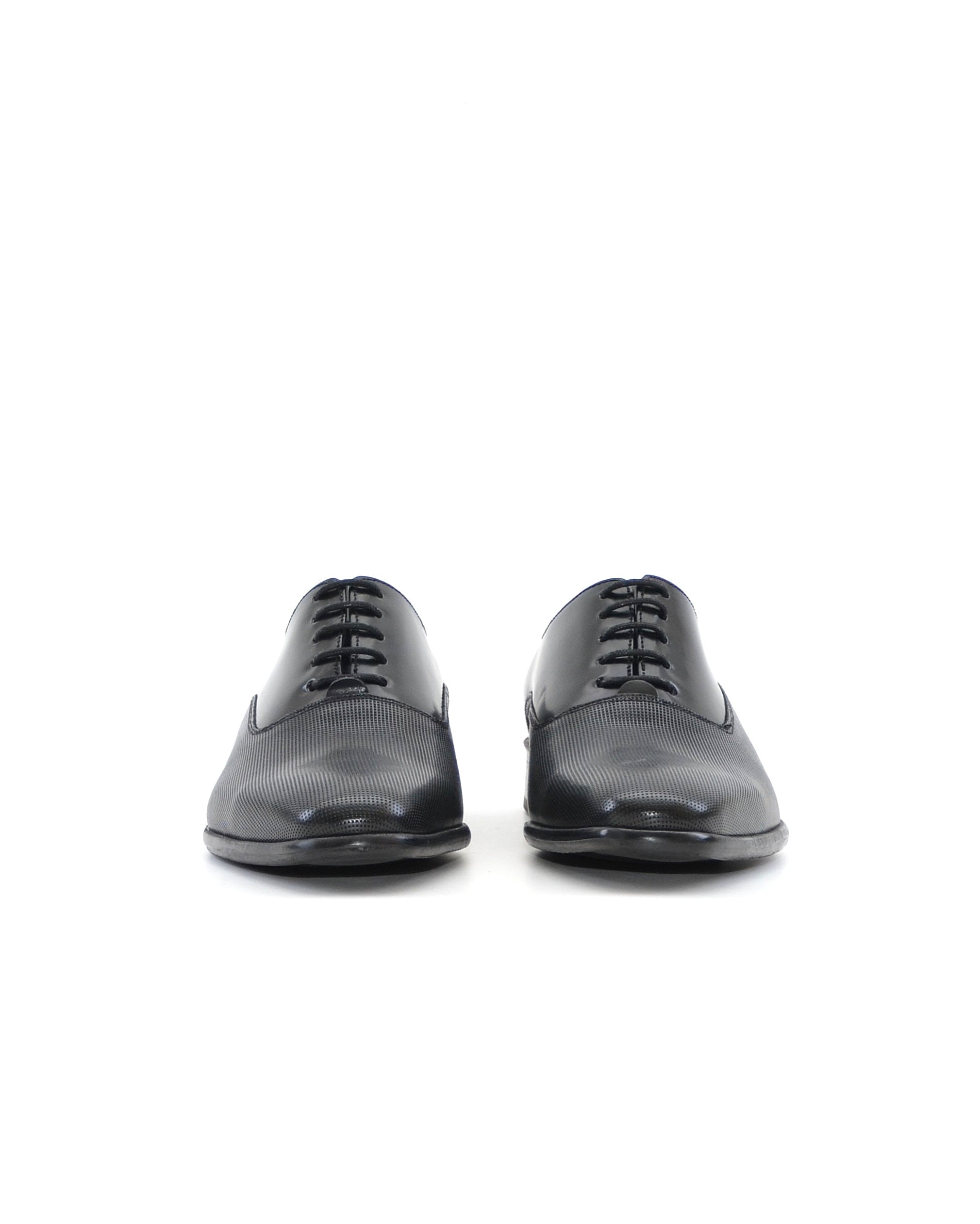 ZAPATO HOMBRE OXFORD FLORENTIC NEGRO MICROPERFORADO