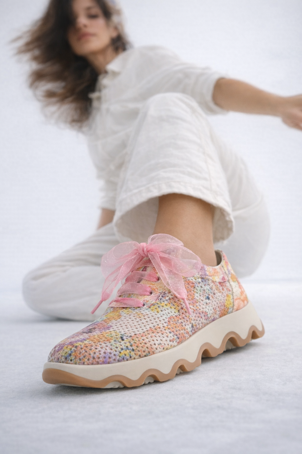 ZAPATO MUJER CORDON PIEL MULTICOLOR LACOMBA PRIMROSE CON PLANTILLA EXTRAIBLE