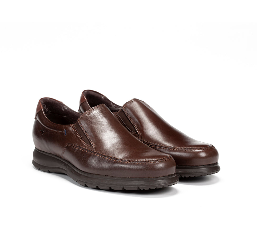 ZAPATO MOCASIN MARRON F0603 ZETA NUEZ BRISTOL