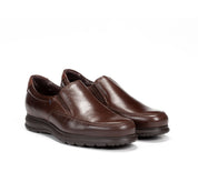 ZAPATO MOCASIN MARRON F0603 ZETA NUEZ BRISTOL