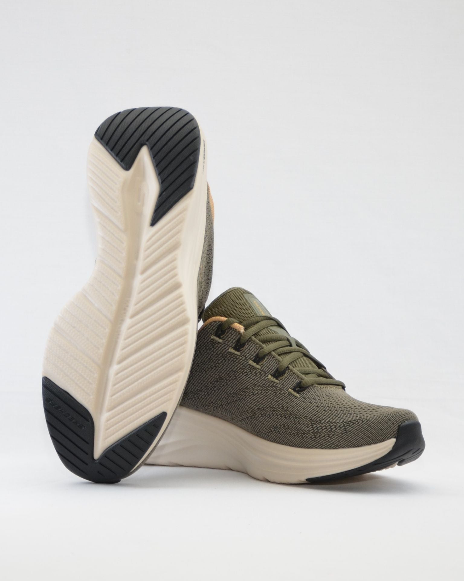 SNEAKERS HOMBRE SKECHERS VERDE 232626 OLV CORDONES
