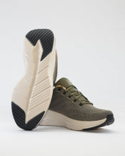 SNEAKERS HOMBRE SKECHERS VERDE 232626 OLV CORDONES