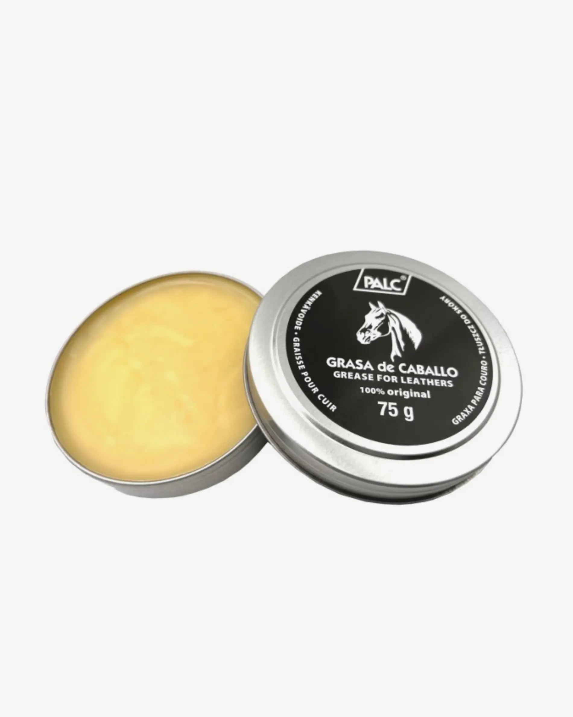 Grasa de caballo para botas y calzado marca PALC