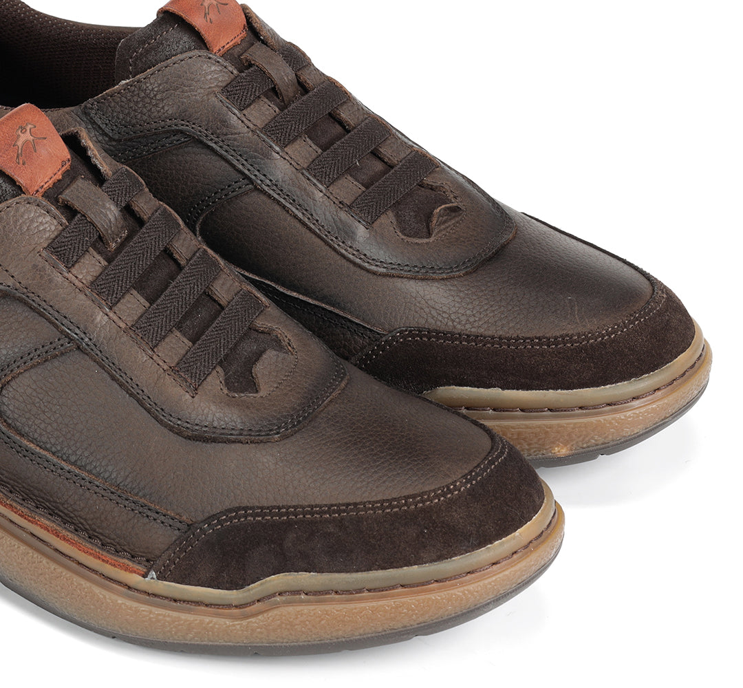 DEPORTIVO MARRON GOMA ELASTICA F2253 ROCKY G.CAFÉ
