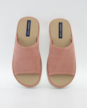 ZAPATILLA DE CASA MUJER ABIERTA PLANA COLOR ROSA SUAVE J.ORTEGA 4027 MAQUILLAJE