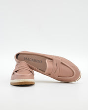 MOCASINES EN PIEL COLOR MAQUILLAJE MACARENA RANIA 85