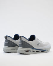 SNEAKERS HOMBRE SKECHERS GRIS Y AZUL 210994 LTGY ELASTICOS SLIP-INS