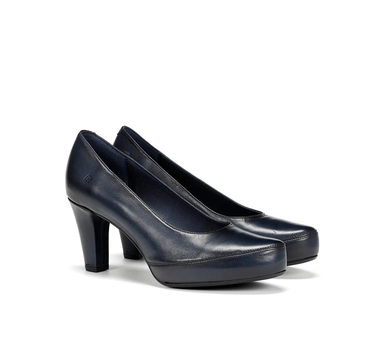 ZAPATO SALON PLATAFORMA COLOR AZUL