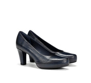 ZAPATO SALON PLATAFORMA COLOR AZUL