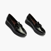 MOCASIN CHAROL ANCHO ESPECIAL NEGRO 10701
