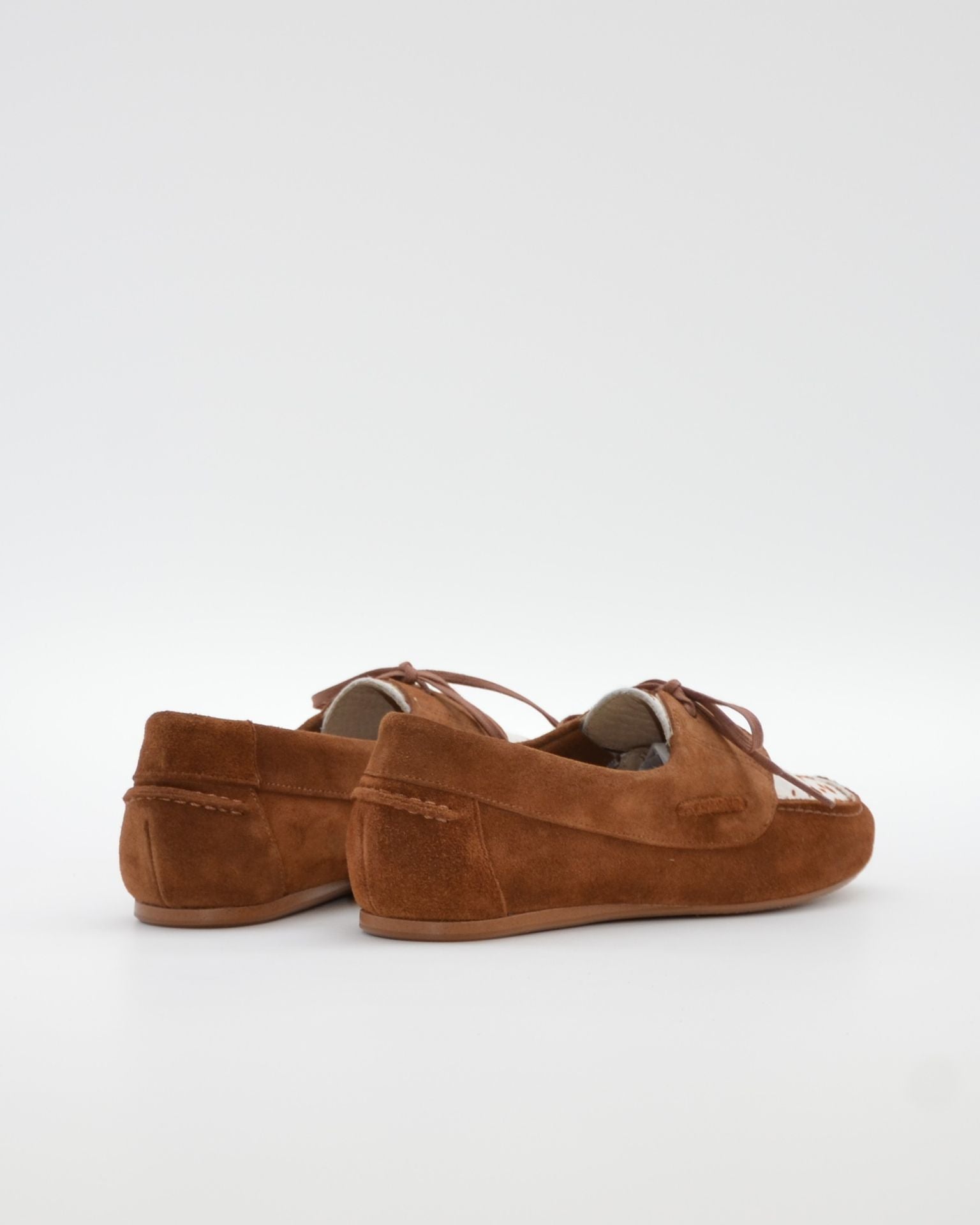 MOCASIN NAUTICO MUJER SERRAJE CUERO PONY LACOMBA NARCISUS
