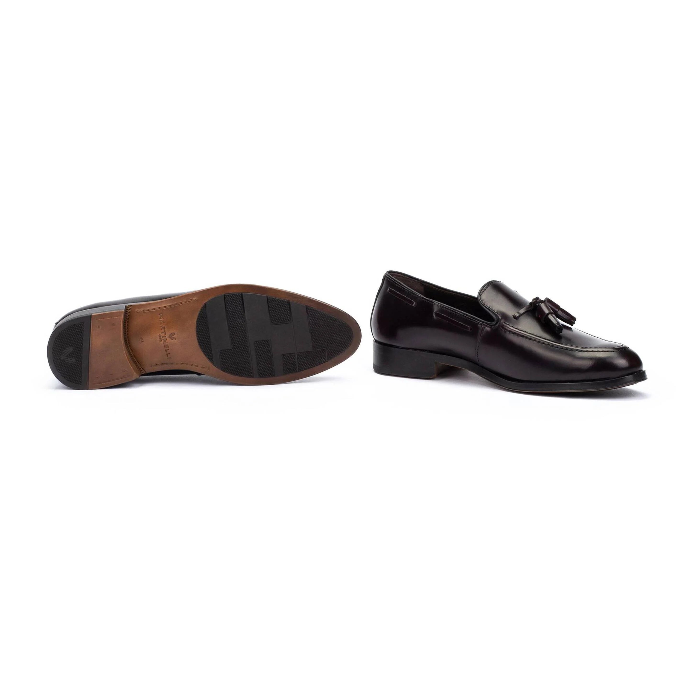 MOCASINES CON BORLAS PARA HOMBRE EMPIRE ANTIC BURDEOS