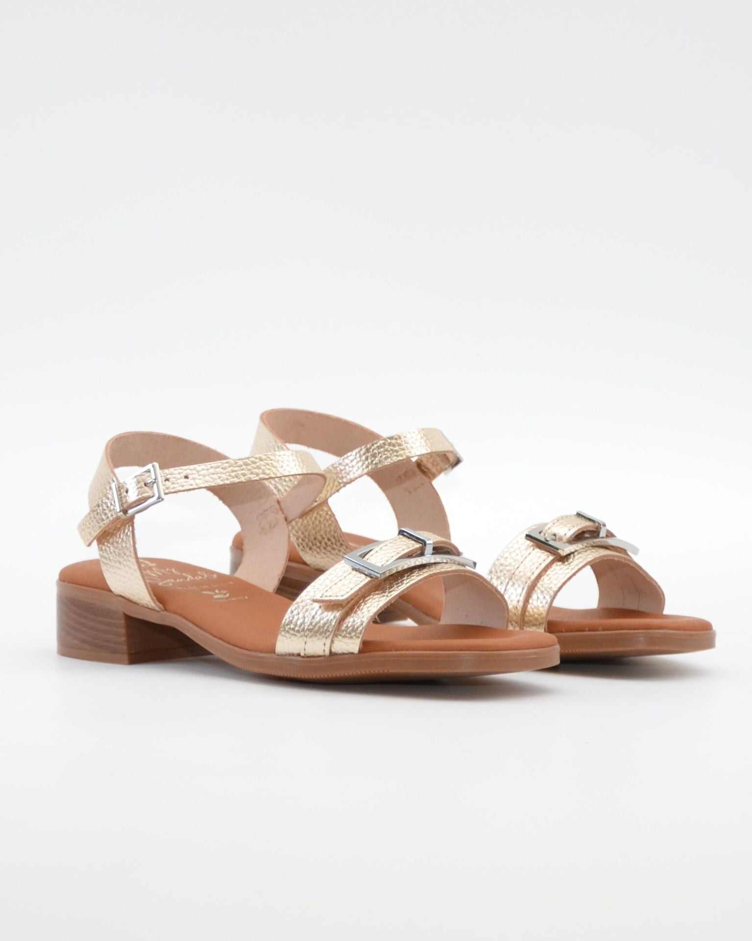SANDALIA MUJER CHAMPAN TACON BAJO PLANTA DE GEL OH MY SANDALS 5993