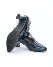 ZAPATO MARY JANE CON TACON CHAROL MARINO 10853