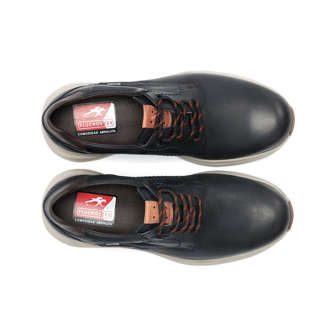 ZAPATO CASUAL IMPERMEABLE NOBUCK MARINO F2067 TRITON
