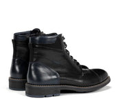 BOTIN CORDON Y CREMALLERA NEGRO F1342 TERRY HABANA