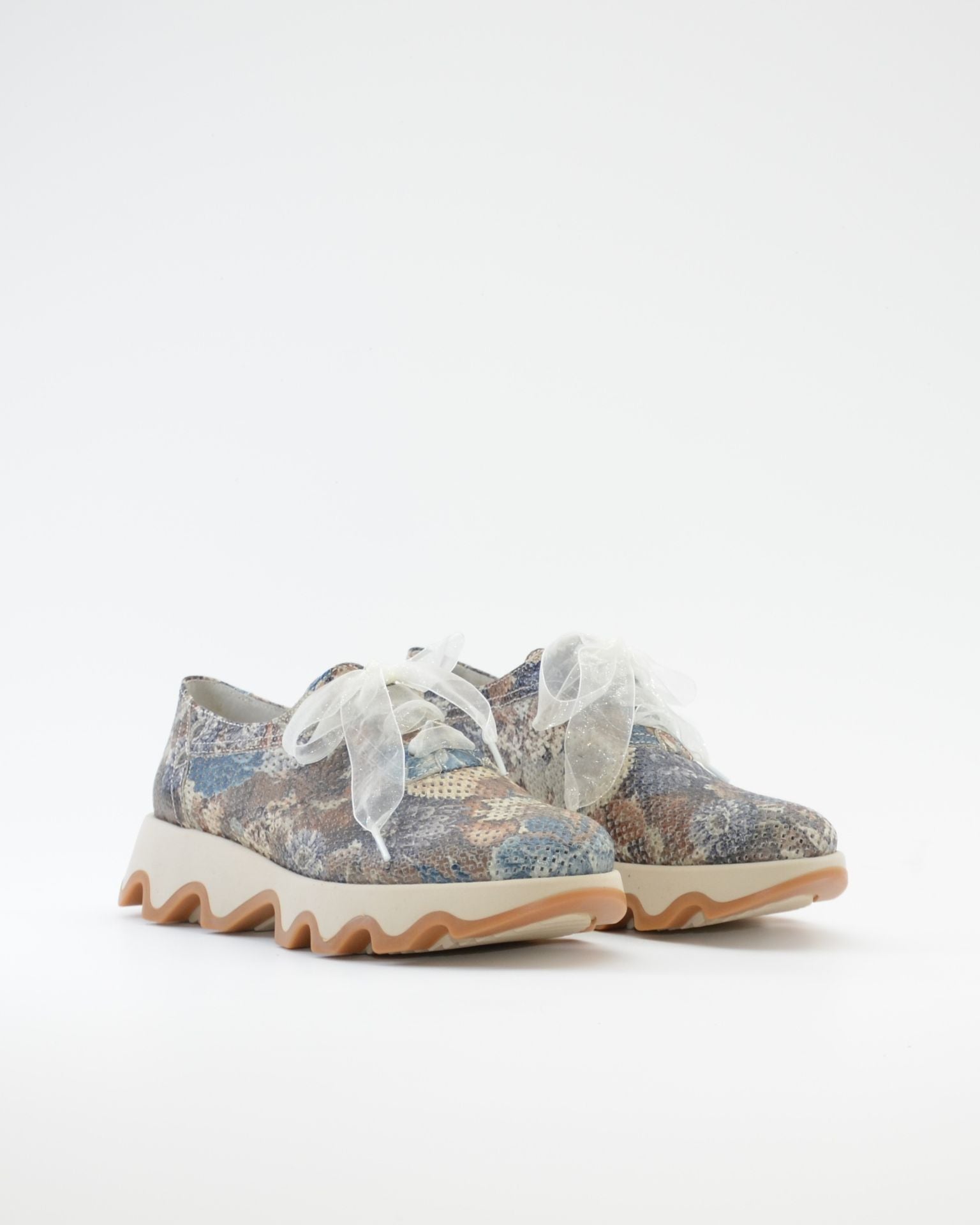 ZAPATO MUJER CORDON PIEL MULTICOLOR LACOMBA BLUEBELL CON PLANTILLA EXTRAIBLE