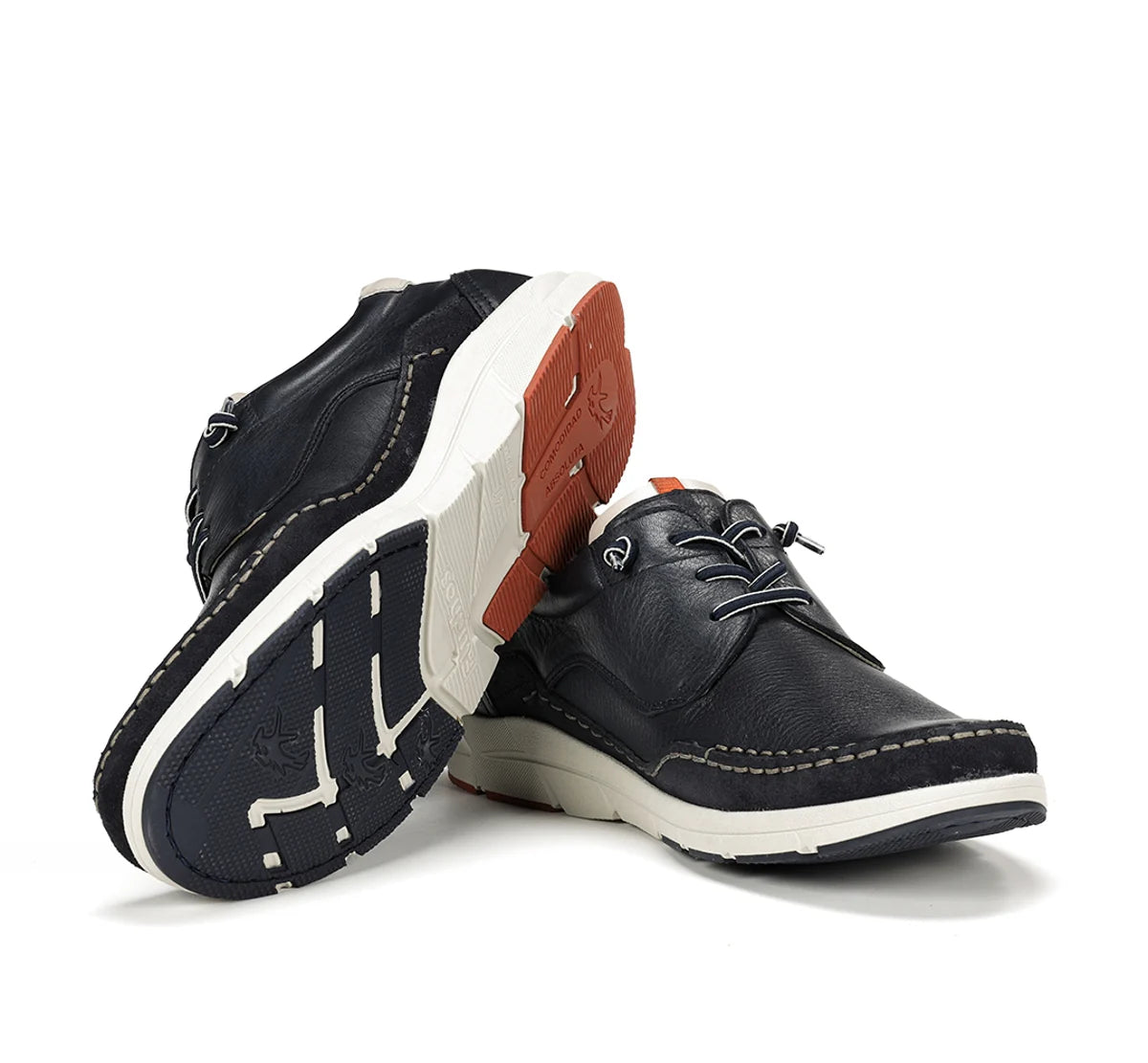 ZAPATO S FLUCHOS HOMBRE CORDON ELÁSTICO COLOR AZUL MARINO KAI F1986 OCEANO