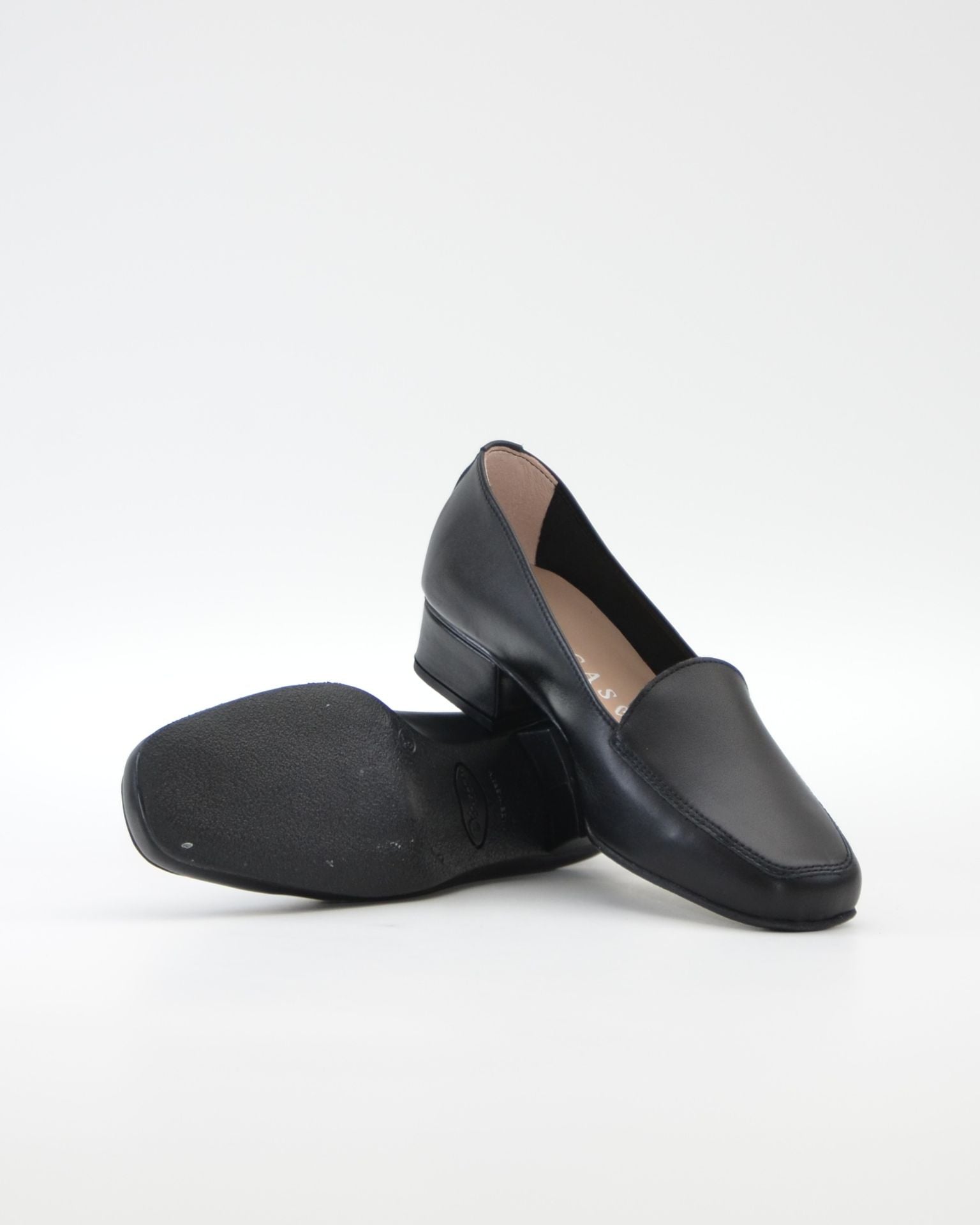 ZAPATO MOCASIN MUJER TACON BAJO COLOR NEGRO D CHICAS 0181
