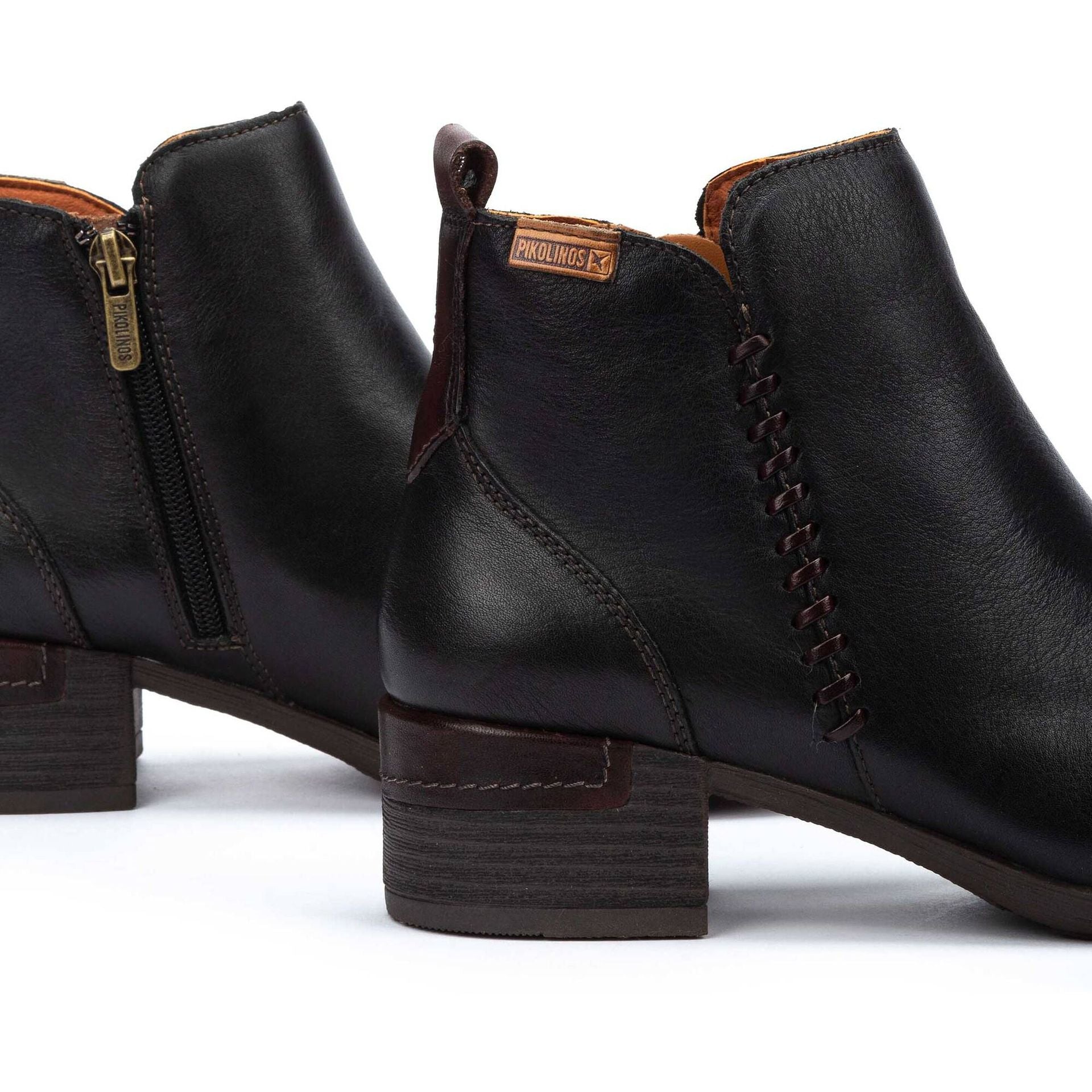 BOTIN MUJER NEGRO MALAGA W6W-8950