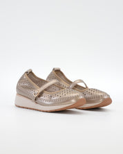 MANOLETINA CON CORREA MUJER COLOR BRONCE TREINTAS L4554