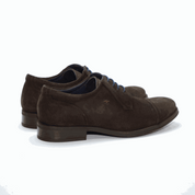 ZAPATO SERRAJE CORDON MARRON 8412 HERACLES