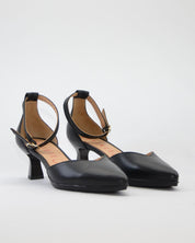 ZAPATO VESTIR MUJER PUNTERA Y TALON CERRADO CON PULSERA COLOR NEGRO DESIREE MACA 3