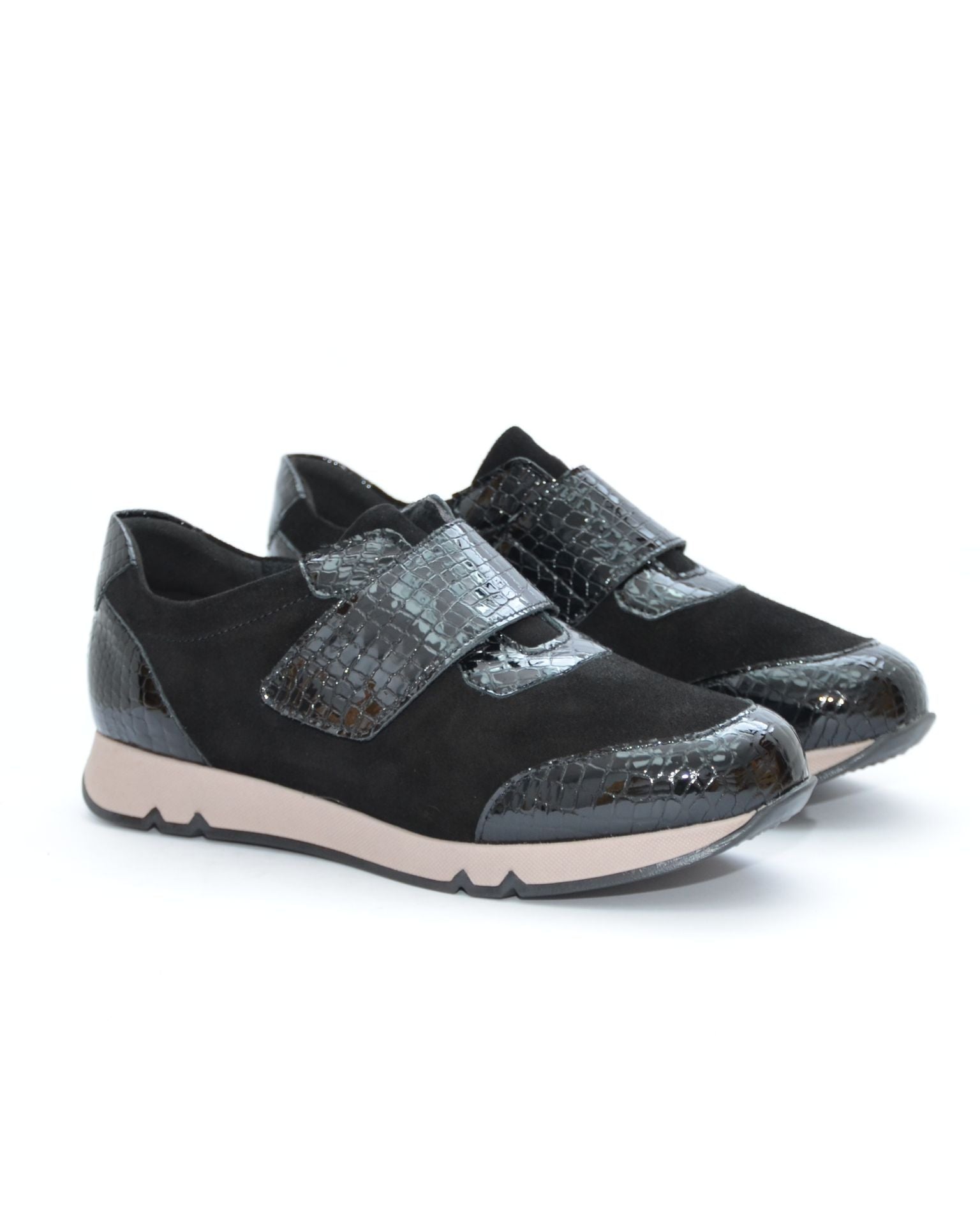DEPORTIVO MUJER VELCRO ANCHO ESPECIAL CON PLANTILLA EXTRAIBLE