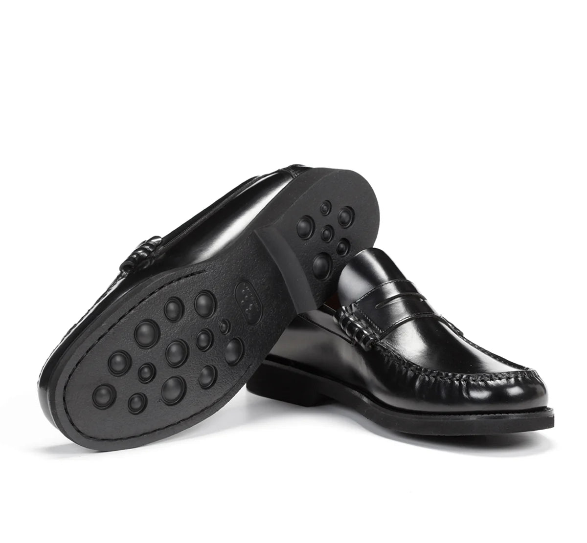 ZAPATO MOCASIN HOMBRE CON ANTIFAZ COLOR NEGRO FLUCHOS STAMFORD F0047