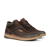 BOTIN MARRON CORDON Y CREMALLERA F2280 JEFF CAFÉ