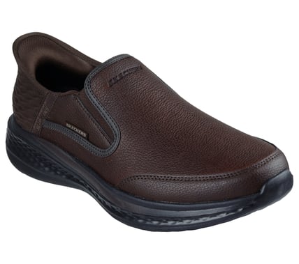 SNEAKERS HOMBRE SKECHERS MARRON 205237 RDBR SLIP-INS