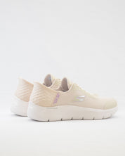 SNEAKERS MUJER SKECHERS 124836 OFWT BLANCO ROTO SLIP-INS