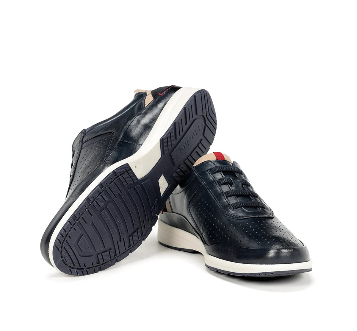 ZAPATO HOMBRE FLUCHOS GOMA ELÁSTICA AZUL MARINO JADEN F1736 OCEANO