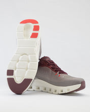 SNEAKERS HOMBRE SKECHERS GRIS BURDEOS 233132 TPBG CORDON ELÁSTICOS
