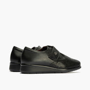 ZAPATO VELCRO ANCHO ESPECIAL NEGRO 10710