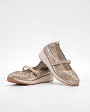 MANOLETINA CON CORREA MUJER COLOR BRONCE TREINTAS L4554