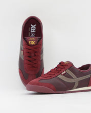 DEPORTIVO SNEAKER MUJER PLANA COLOR BURDEOS XTI 146157