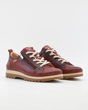 ZAPATO DE CORTE DEPORTIVO MUJER CORDON Y CREMALLERA PIKOLINOS  ARCILLA W3W-6979 VIGO