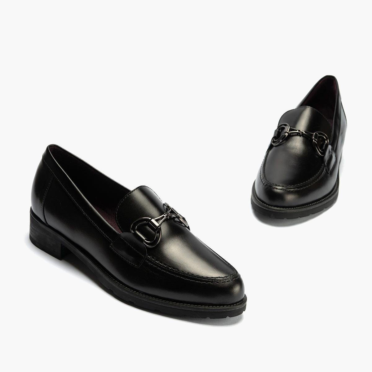 MOCASIN NEGRO PLANO ESTRIBO 10880