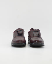 ZAPATO PLANO MUJER BURDEOS CON ELASTICOS FLUCHOS SUSAN F0354