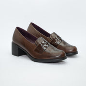 MOCASIN TACON MEDIO MARRON 10740