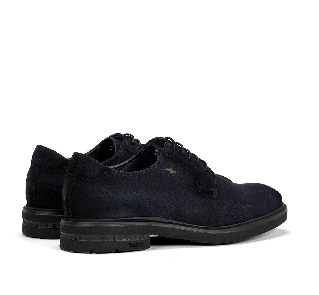 ZAPATO CORDON SERRAJE MARINO F0631 BELGAS