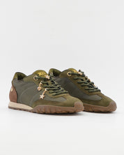 DEPORTIVO SNEAKER MUJER PLANA COLOR KAKI XTI 146146